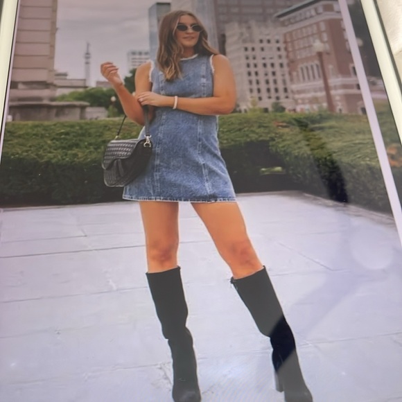 NWT STEVE MADDEN DENIM SOLARA MINI - Picture 3 of 12